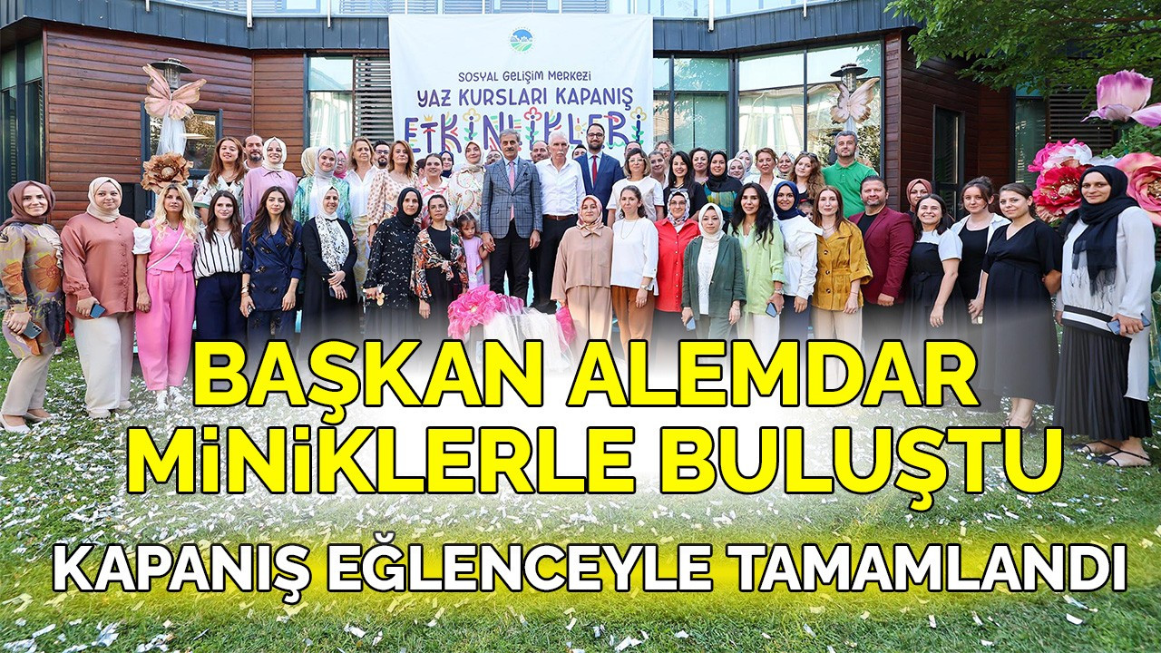 Başkan Alemdar Miniklerle Buluştu
