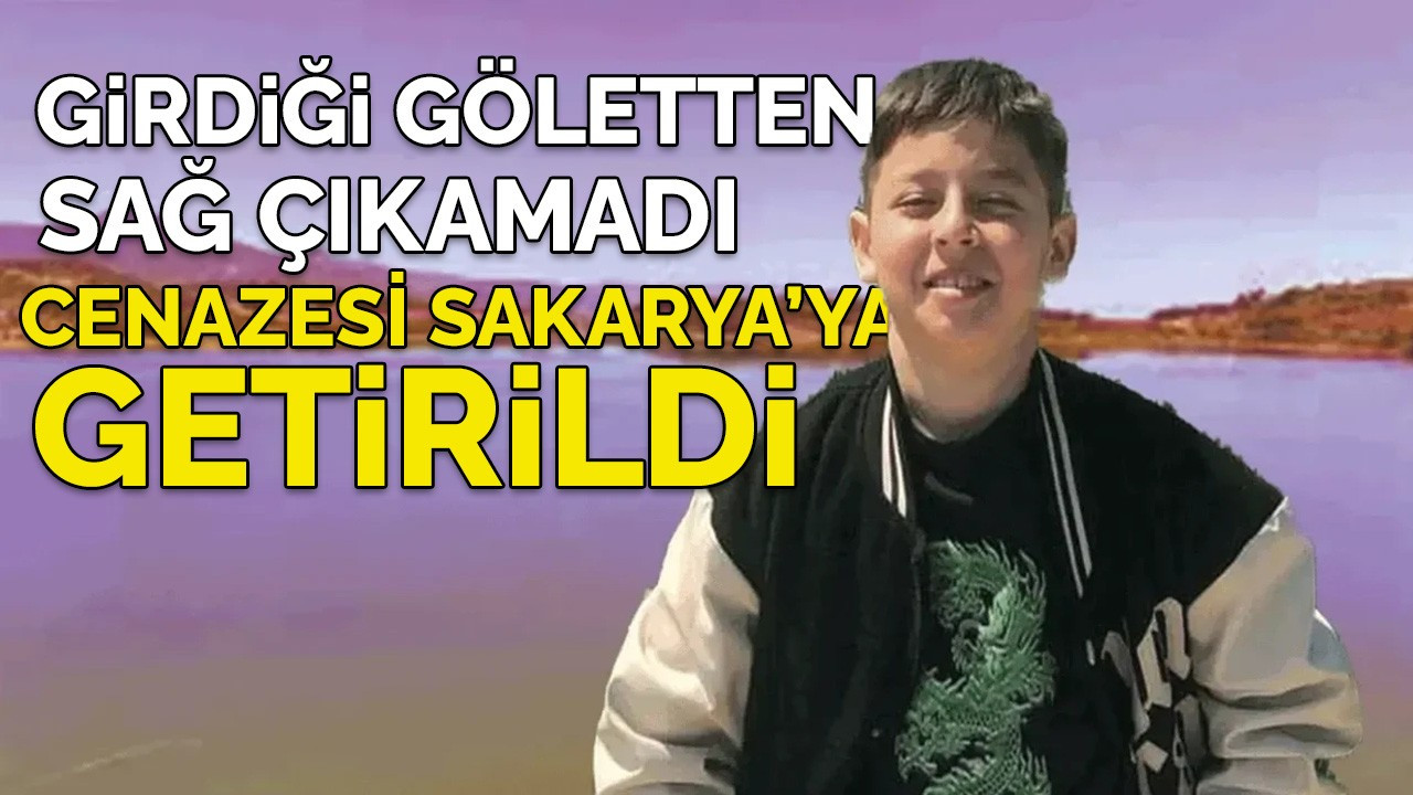 Girdiği göletten sağ çıkamadı