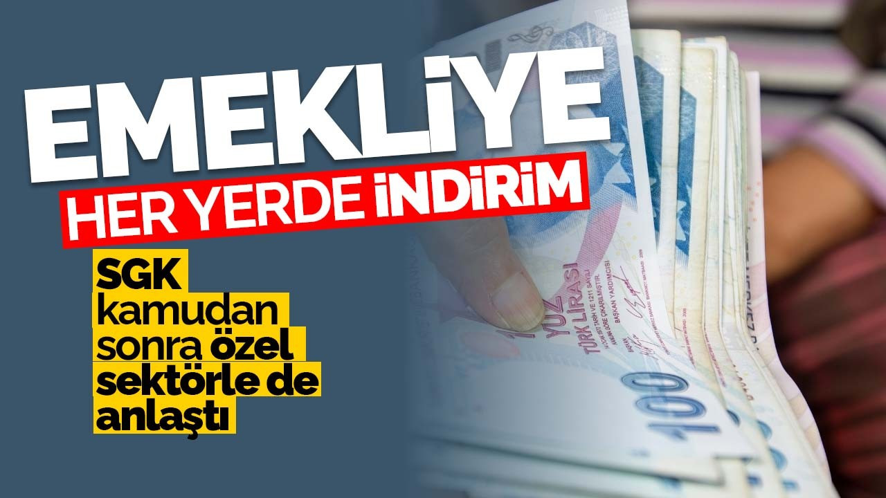 SGK kamudan sonra özel sektörle de anlaştı!