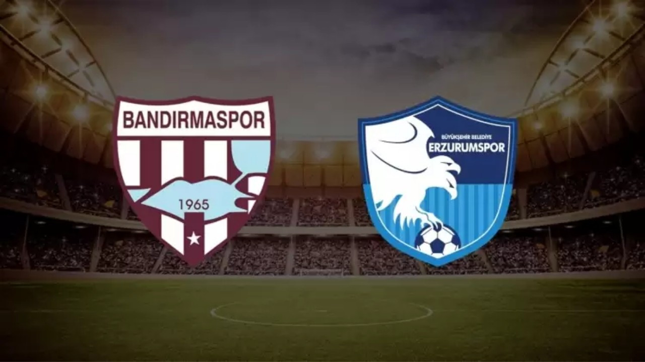 Bandırmaspor - Erzurumspor maçı ne zaman?