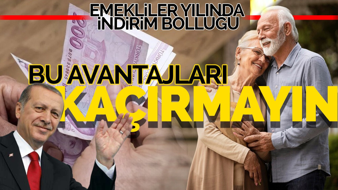 Emekliler Yılında İndirim Bolluğu: Bu Avantajları kaçırmayın!