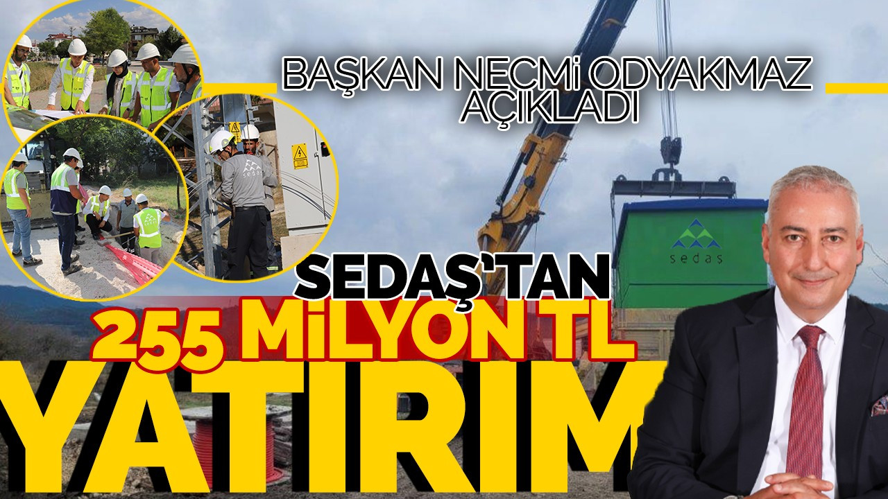 SEDAŞ’tan 255 milyon TL yatırım