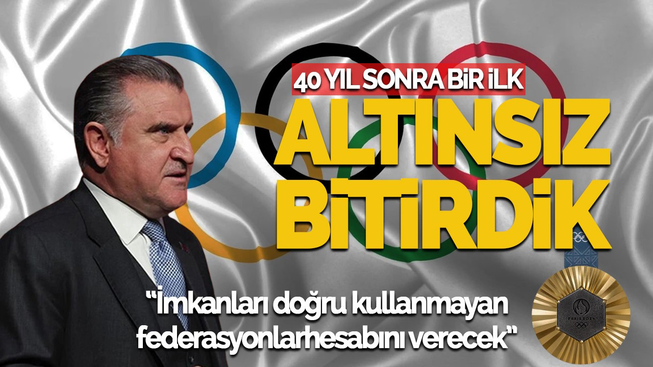 Olimpiyatlarda 40 yıl sonra altınsız döndük