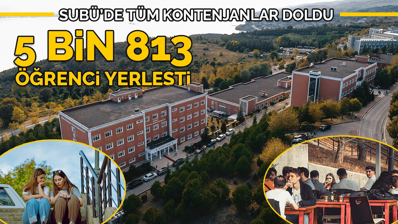 SUBÜ’de tüm kontenjanlar doldu