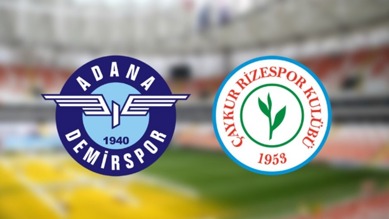 Yukatel Adana Demirspor - Çaykur Rizespor canlı izle!