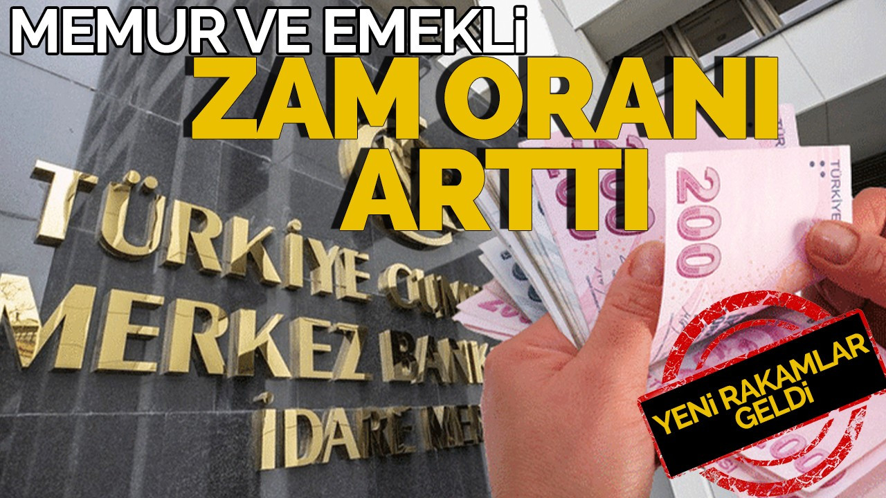 Memur ve Emekli Zam Oranı Arttı!