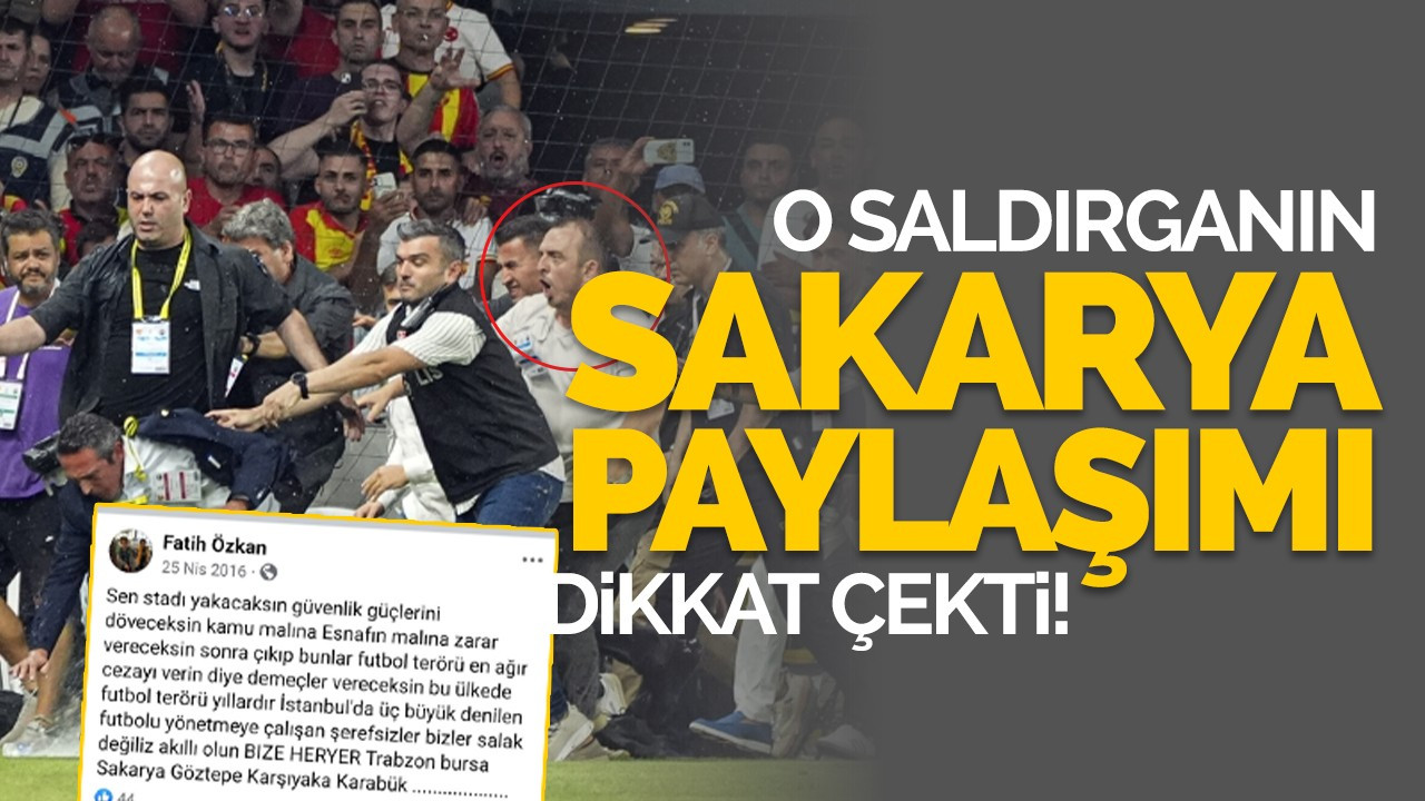 O saldırganın Sakarya paylaşımı dikkat çekti!