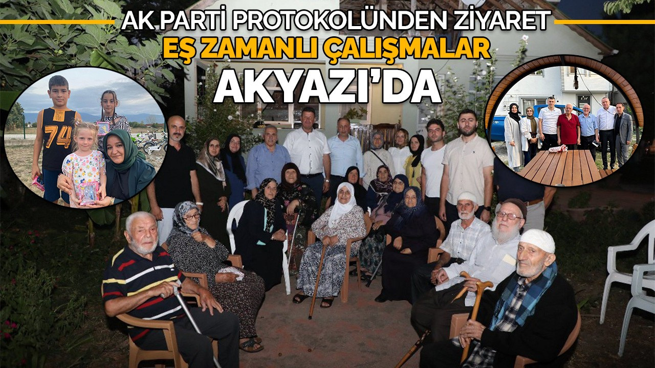 Ak Parti protokolünden ziyaret