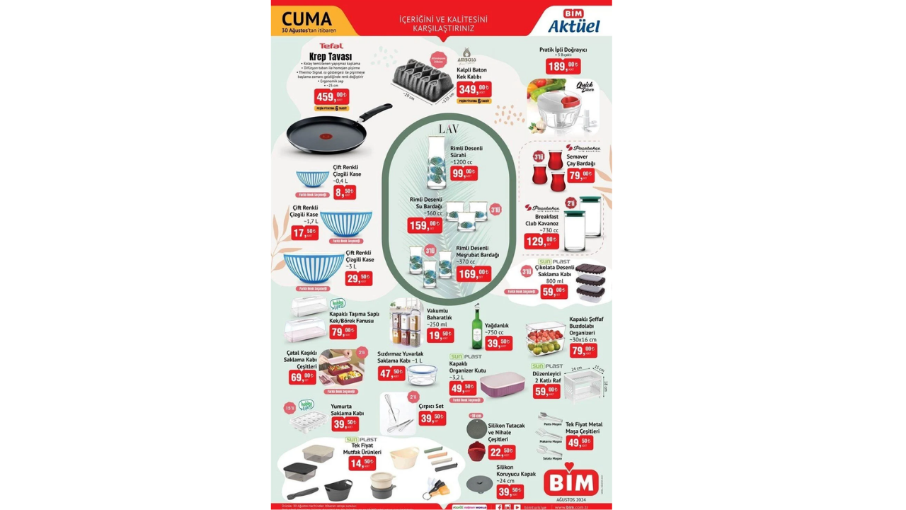 BİM aktüel indirimleri 30 Ağustos 2024 - Sayfa 4