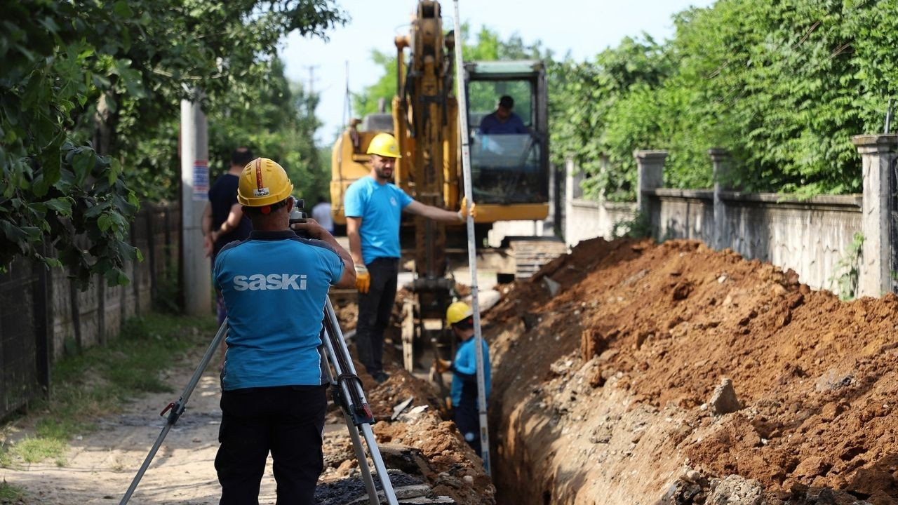 Ferizli Kemalpaşa’ya 500 Metrelik Yeni Atıksu Hattı Kazandırılıyor