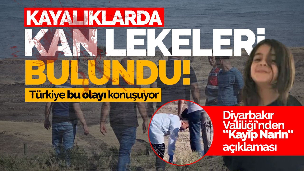 Kayıp Narin'den iz mi var? Diyarbakır valisi açıkladı