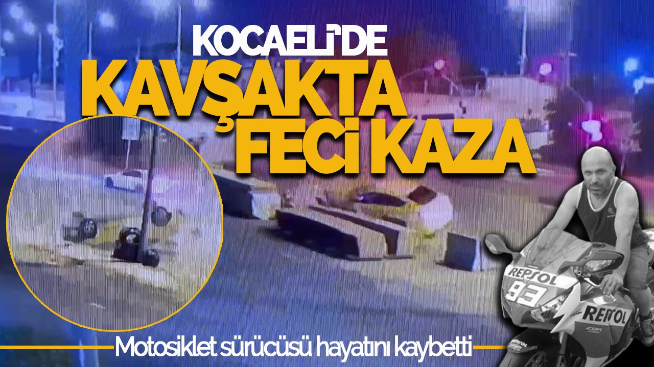 Kocaeli’de Kavşakta Feci Kaza: 1 Ölü, 1 Yaralı