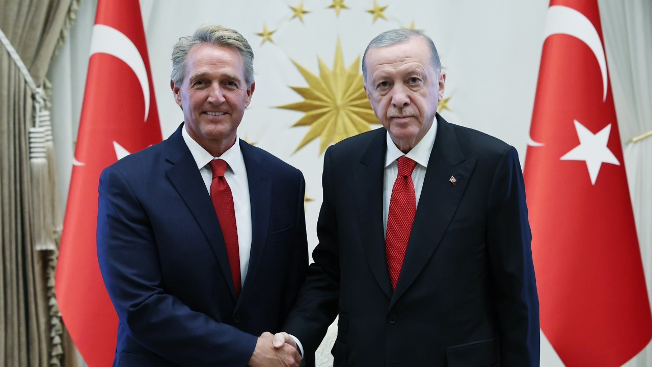 Cumhurbaşkanı Erdoğan, ABD Büyükelçisi Flake'i kabul etti