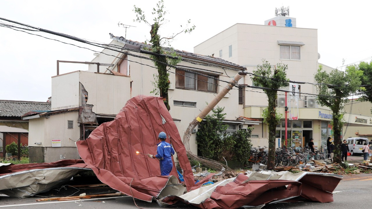 Japonya’da tayfun nedeniyle 4 kişi öldü, 94 kişi yaralandı