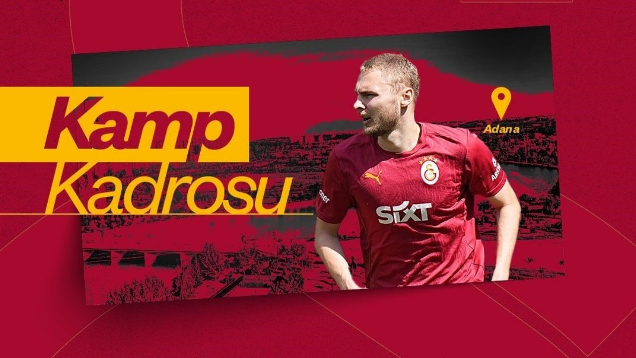 Galatasaray’ın Adana Demirspor maçı kamp kadrosu belli oldu