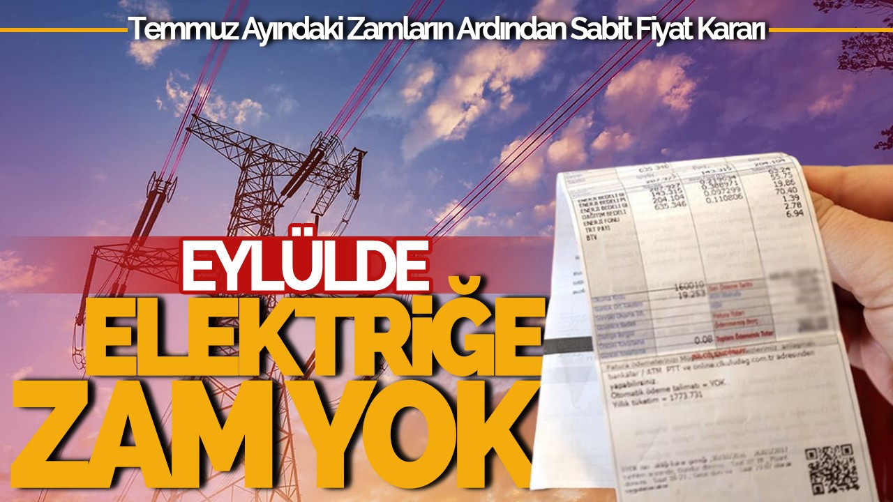 EPDK Başkanı Mustafa Yılmaz: Eylülde Elektriğe Zam Yapılmayacak