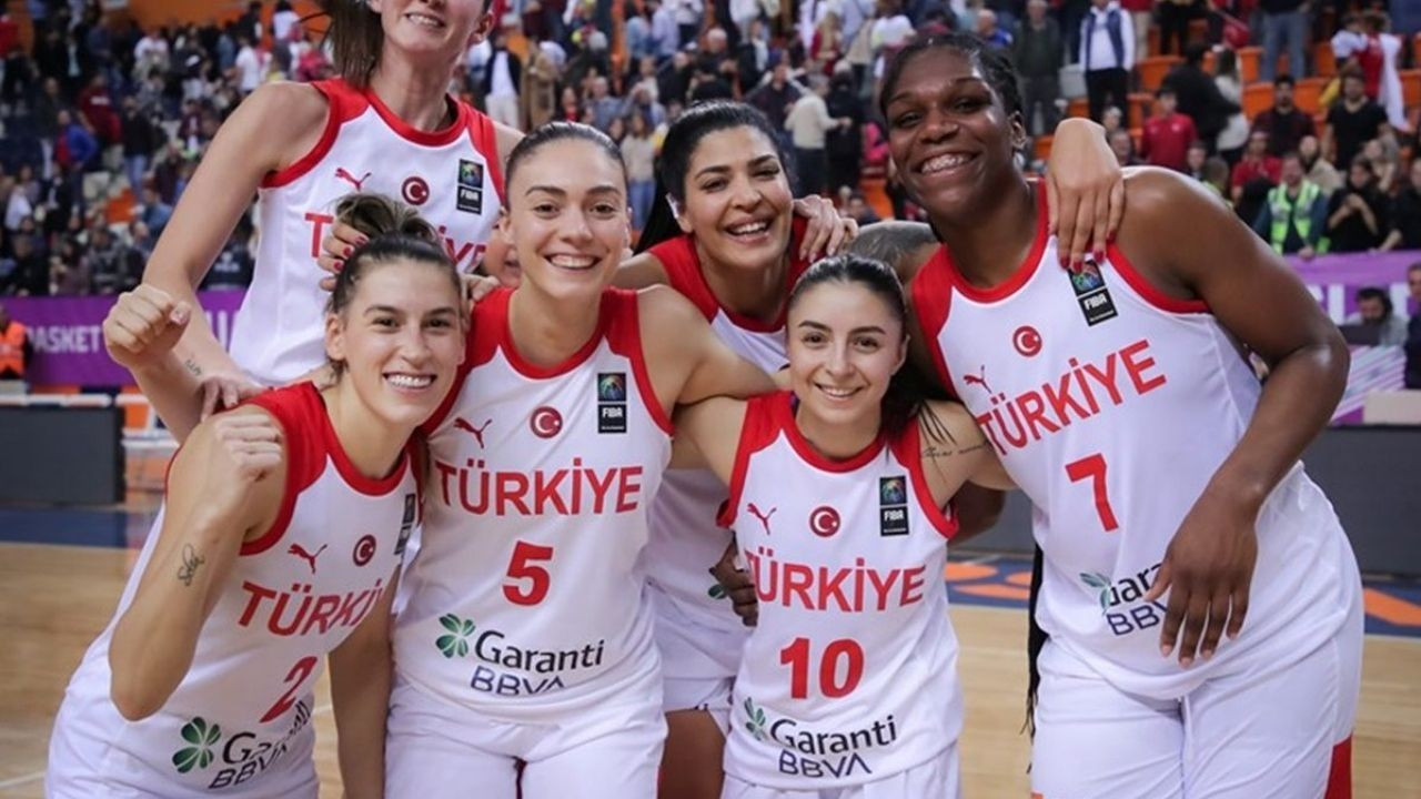 Türkiye FIBA Kadınlar Dünya sıralamasında üç basamak geriledi