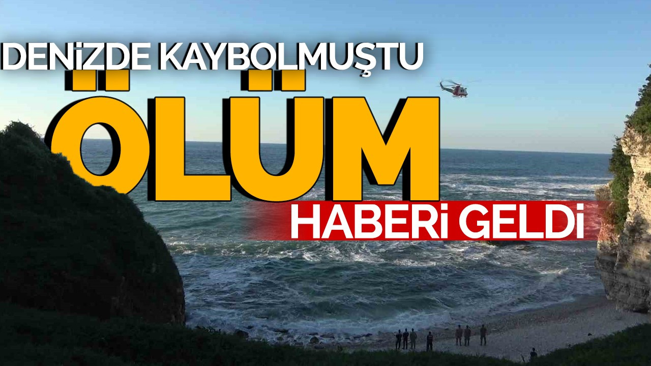 Denizde kaybolmuştu: Ölüm haberi geldi!