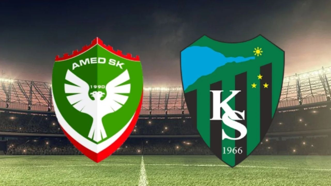 Amed SK - Kocaelispor maçı ne zaman, saat kaçta, hangi kanalda?