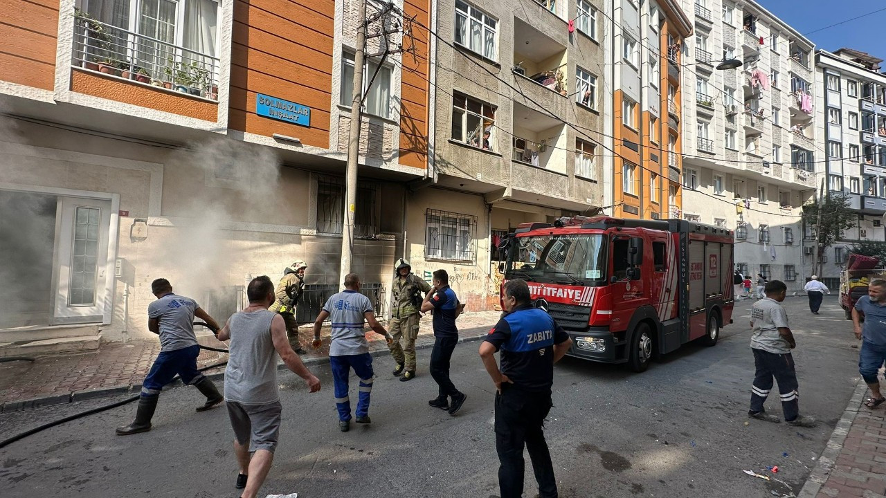 Temizlik işçileri yangında mahsur kalan 3 çocuğu kurtardı