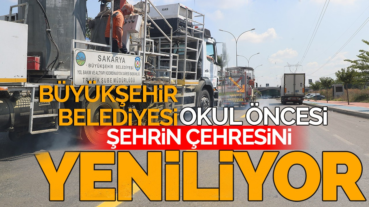 Büyükşehir Belediyesi okul öncesi şehrin çehresini yeniliyor