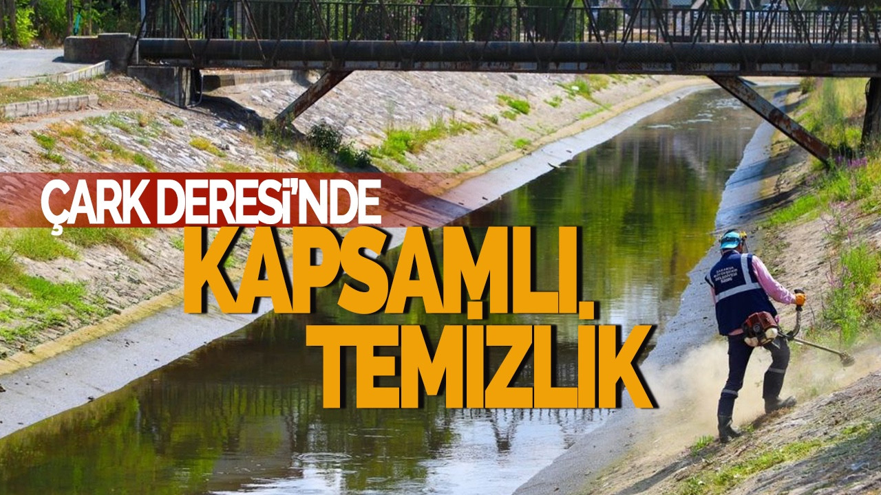 Çark Deresi’nde Kapsamlı Temizlik