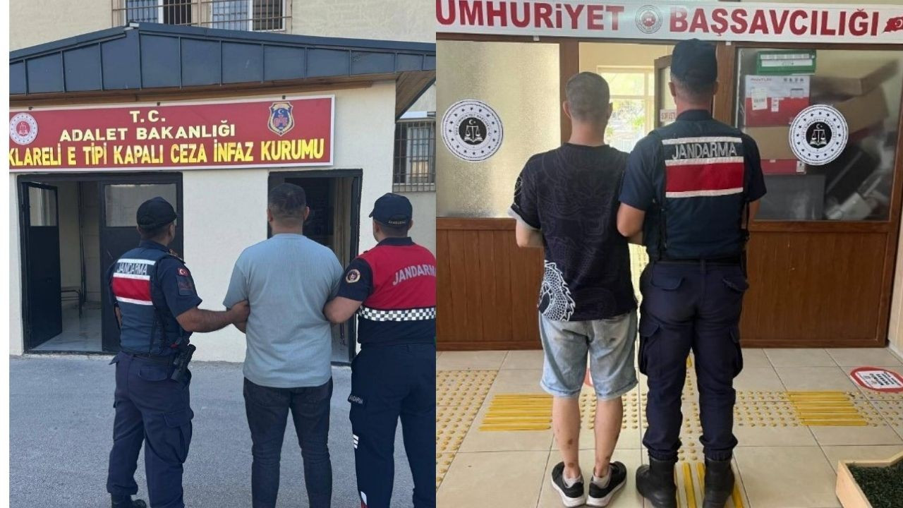 Kırklareli’nde aranması olan 10 şüpheli yakalandı