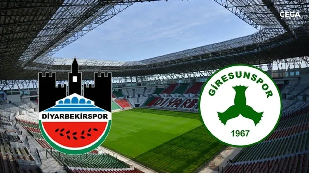 CANLI İZLE Diyarbekirspor - Giresunspor Maçı Canlı Yayın Bilgileri ve Detaylar