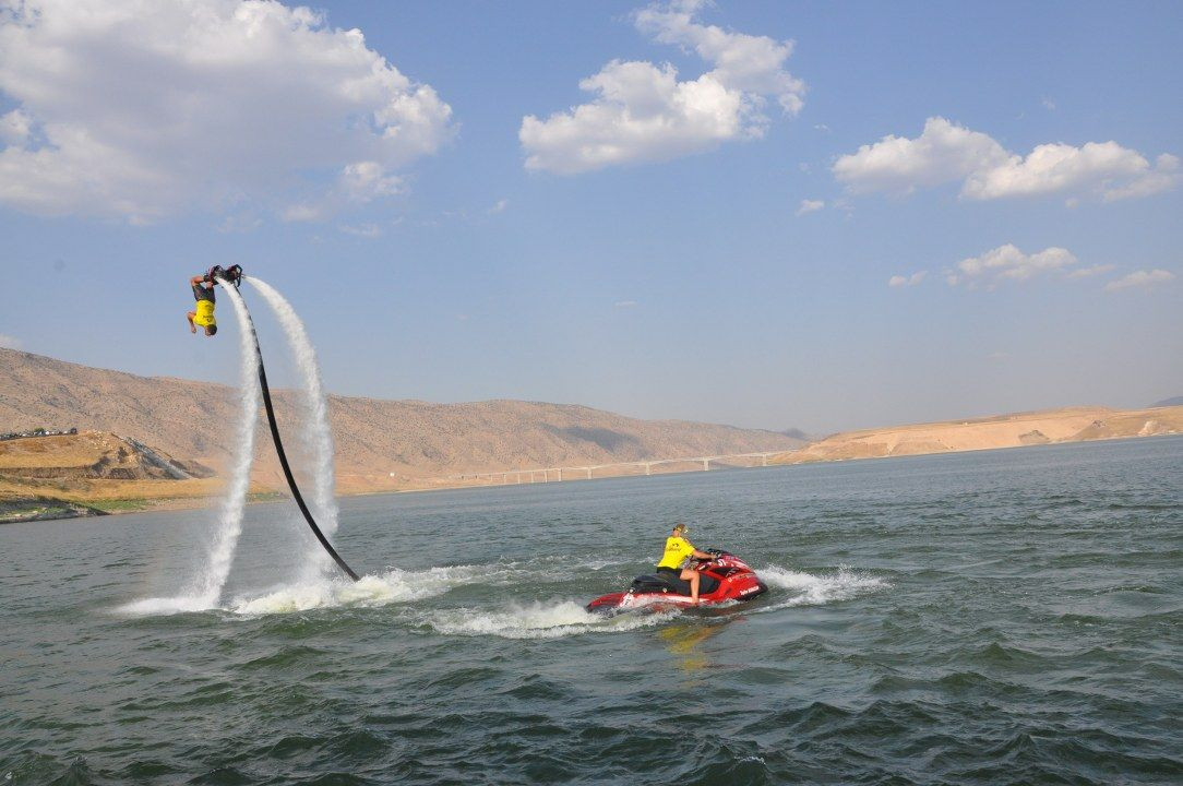 Denizi olmayan Batman'da flyboard gösterisi yoğun ilgi gördü - Sayfa 3