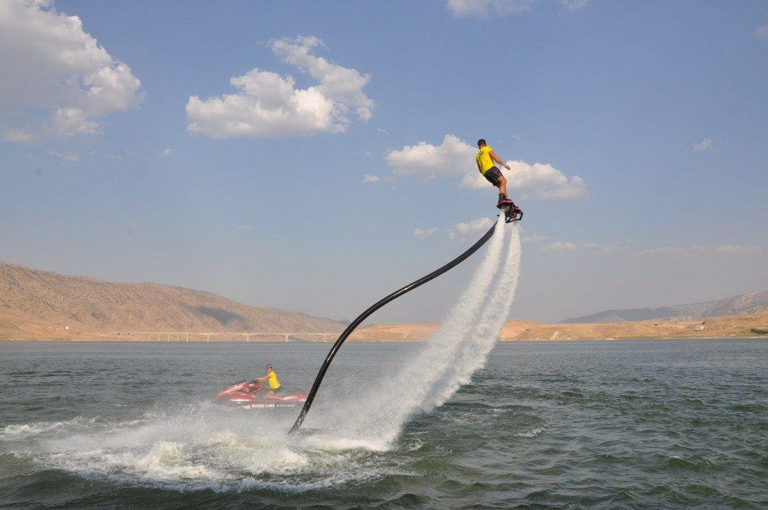 Denizi olmayan Batman'da flyboard gösterisi yoğun ilgi gördü - Sayfa 6