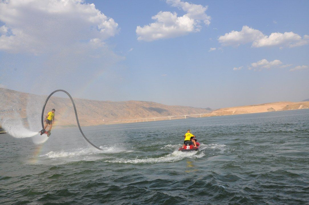 Denizi olmayan Batman'da flyboard gösterisi yoğun ilgi gördü - Sayfa 7