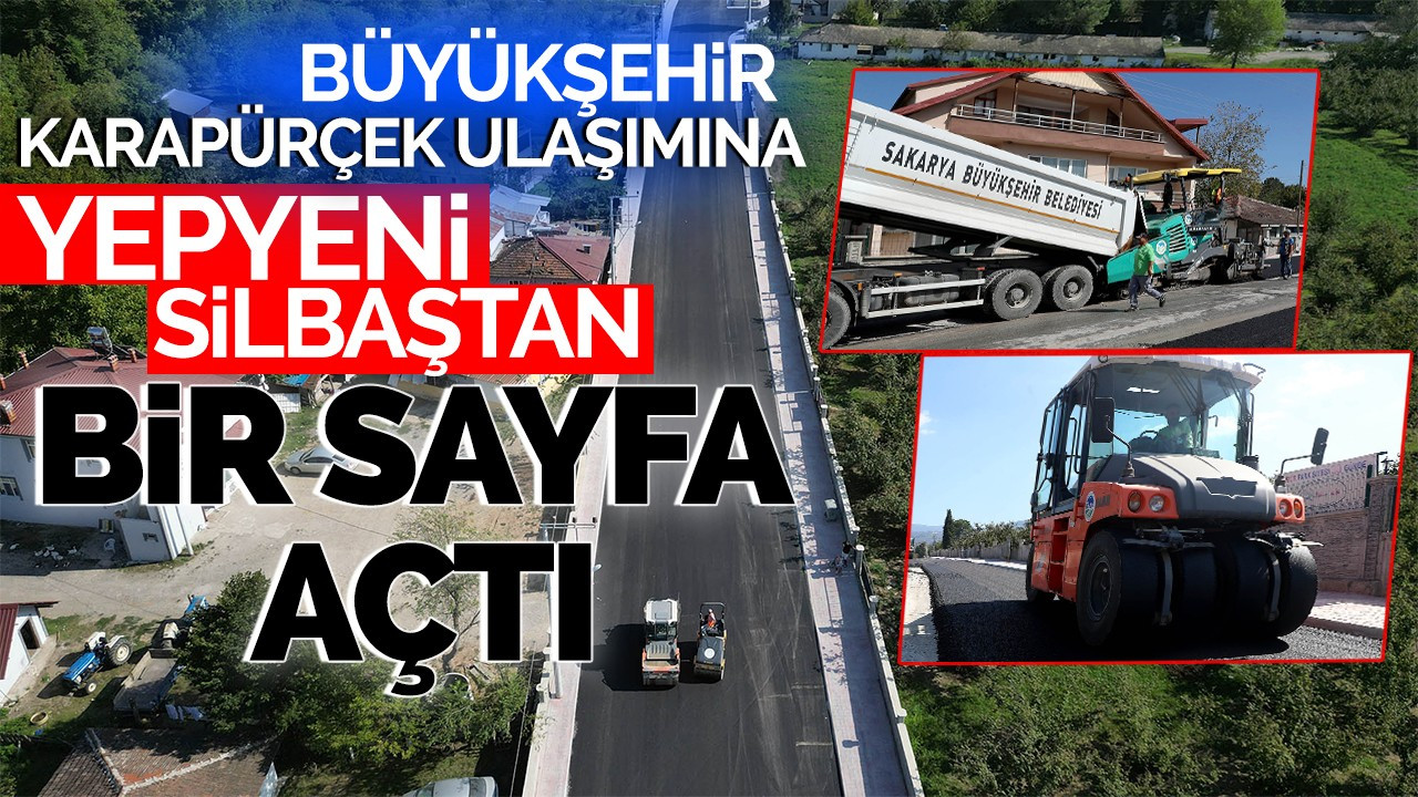 Büyükşehir Karapürçek ulaşımında sil baştan yepyeni bir sayfa açtı