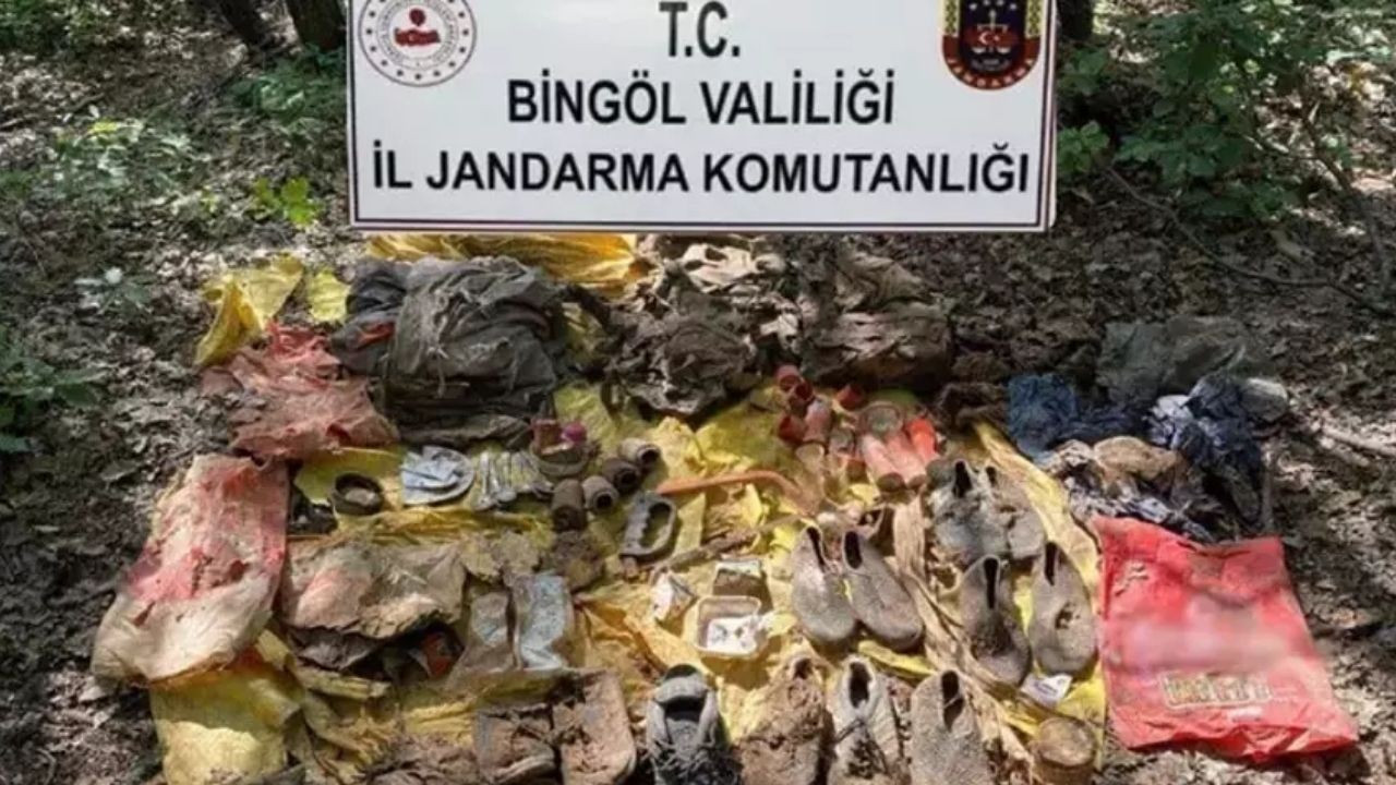 Bingöl’de PKK’ya Ait Depo Ele Geçirildi ve İmha Edildi