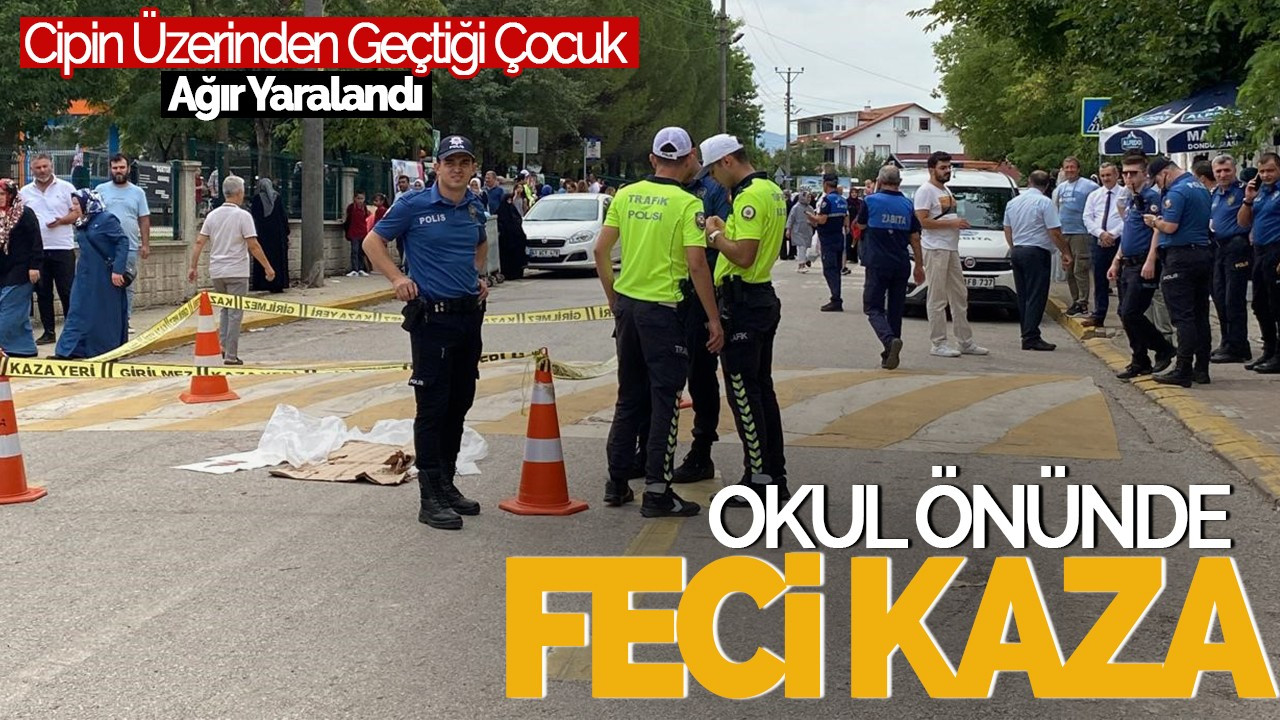 Kocaeli'de Okul Önünde Feci Kaza: Cipin Üzerinden Geçtiği Çocuk Ağır Yaralandı