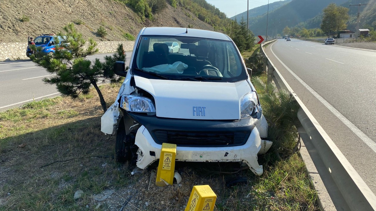 Samsun'da trafik kazası: 2 yaralı