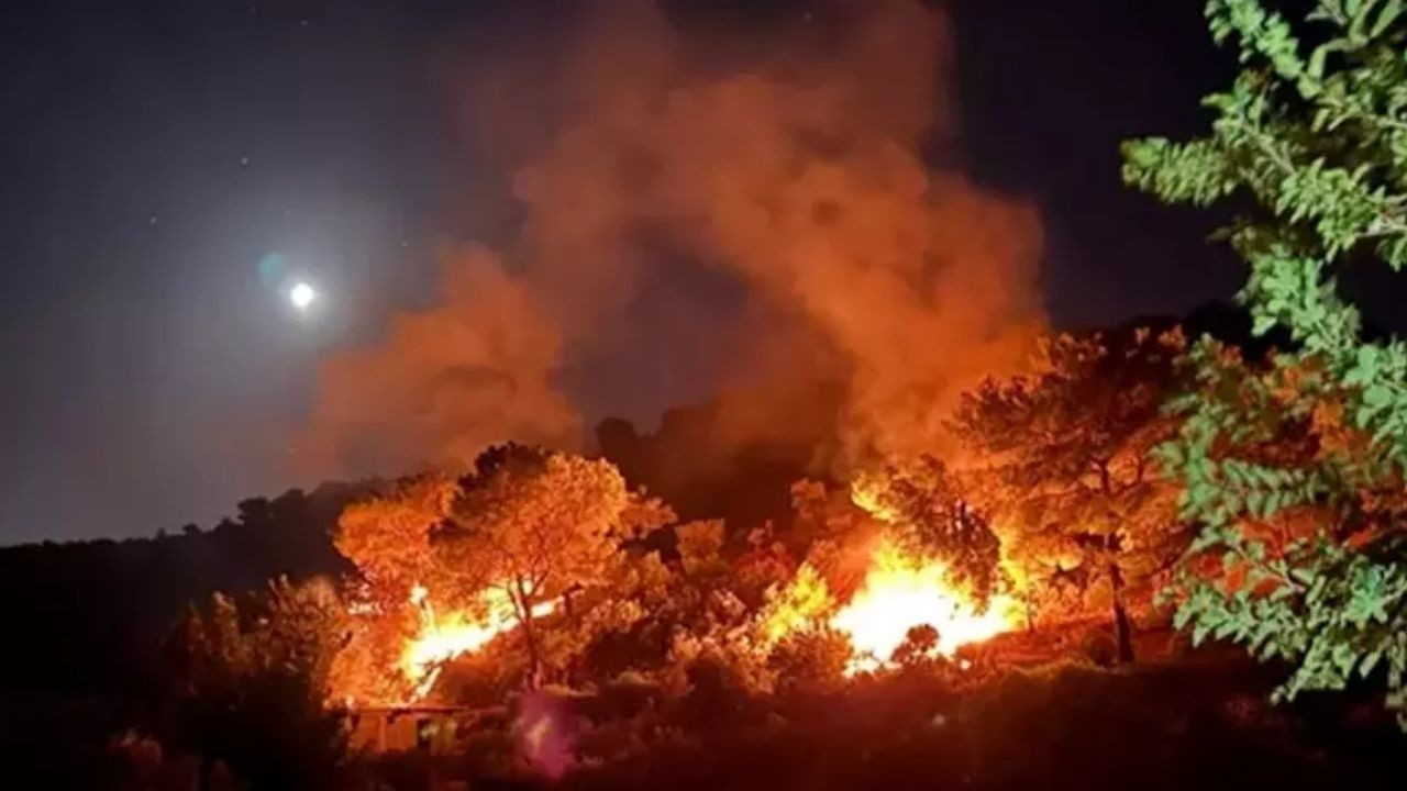 Hatay Kırıkhan'da Orman Yangını Ekiplerin Müdahalesiyle Söndürüldü