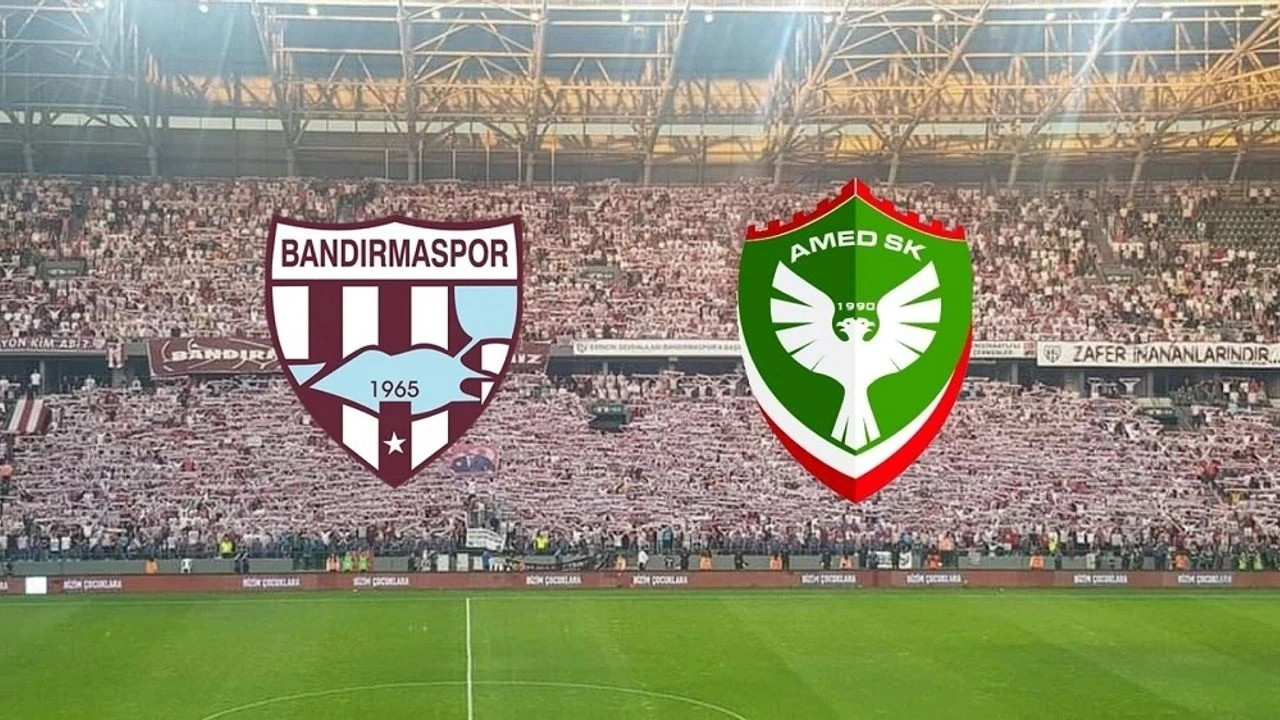 Bandırmaspor - Amed SK maçı ne zaman? Saat kaçta? Hangi kanalda canlı yayınlanacak?