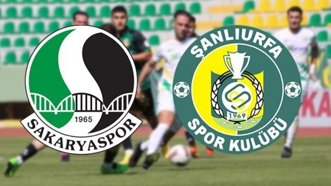 Sakaryaspor - Şanlıurfaspor maçı ne zaman? Saat kaçta? Hangi kanalda canlı yayınlanacak?