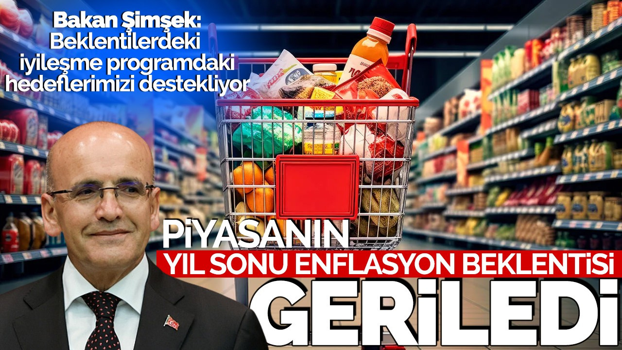 Piyasanın yıl sonu enflasyon beklentisi geriledi!