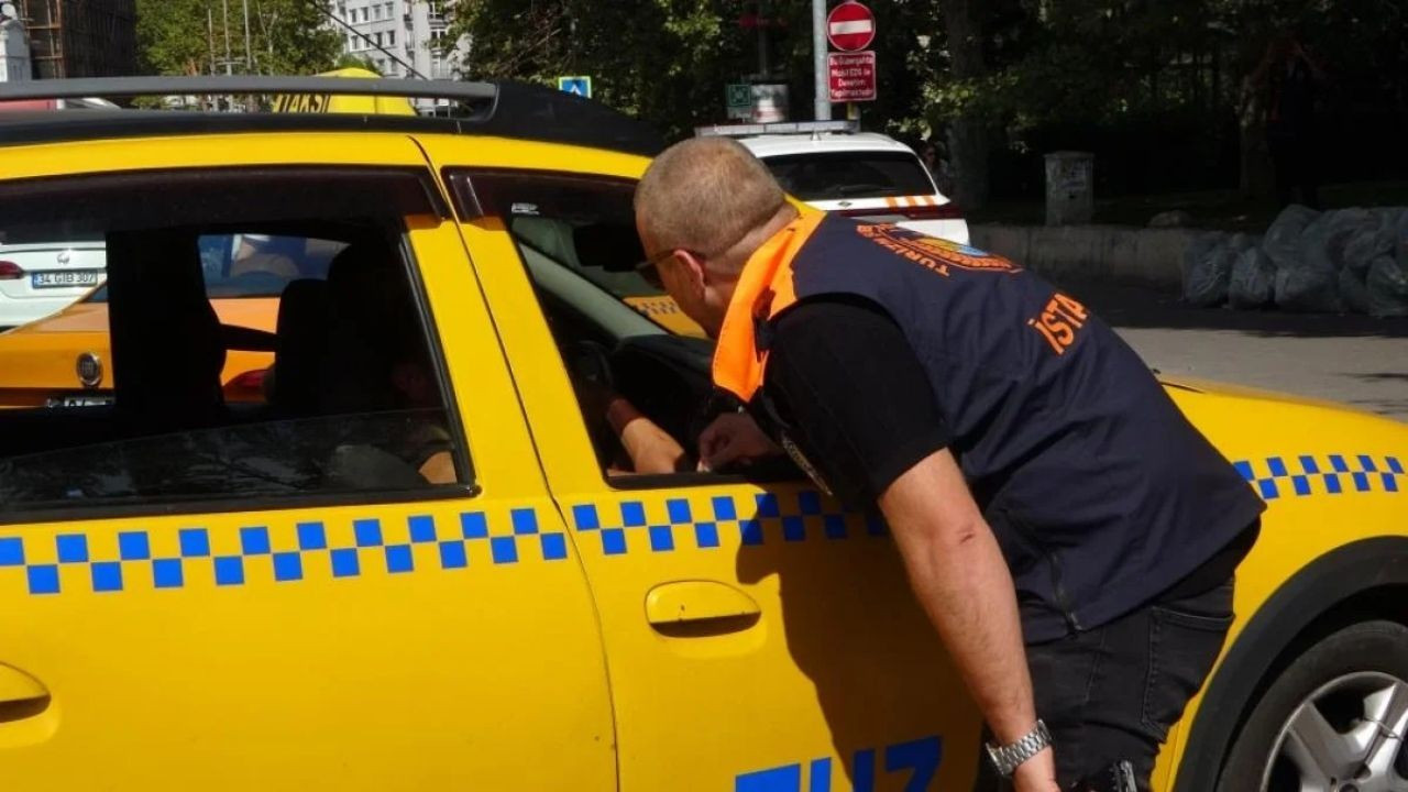 İstanbul'da Taksimetre Denetiminde Ceza Yağdı