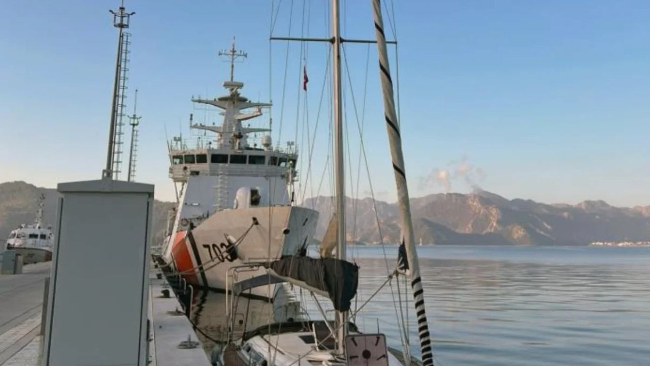 Muğla Açıklarında Yelkenli Tekne ile Kaçan 35 Göçmen Yakalandı