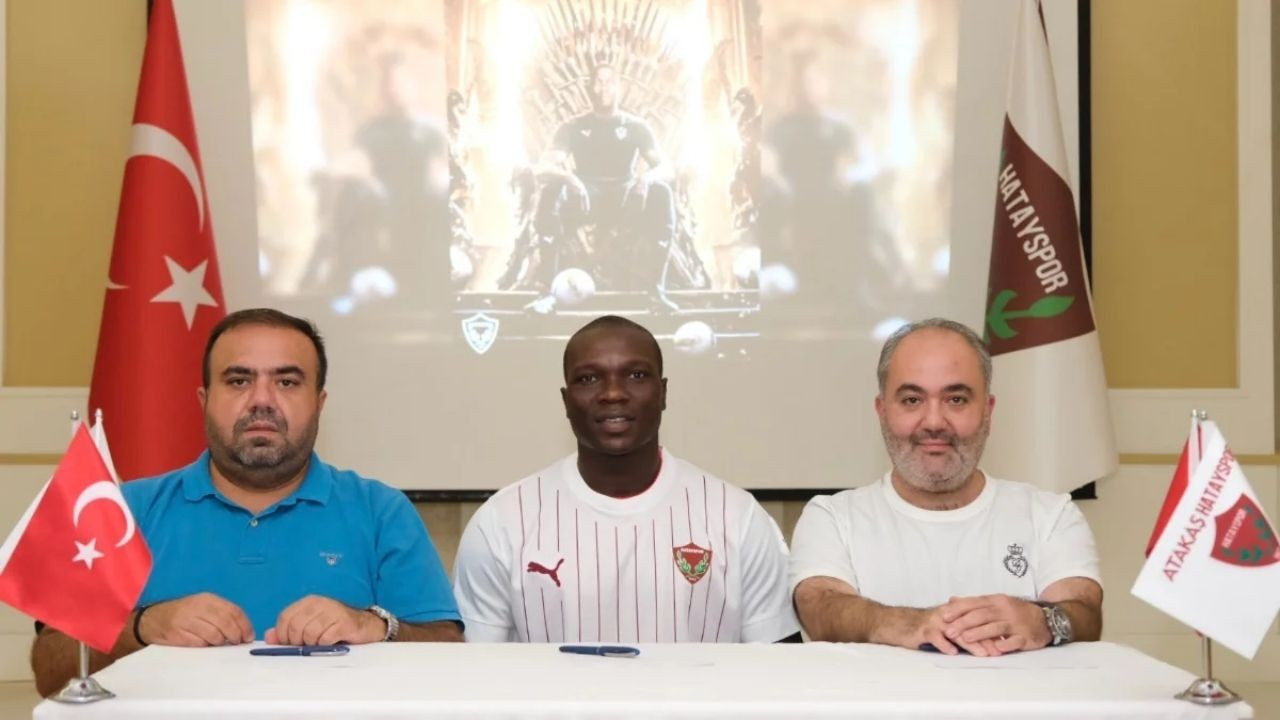 Hatayspor, Vincent Aboubakar ile 1 Yıllık Sözleşme İmzaladı