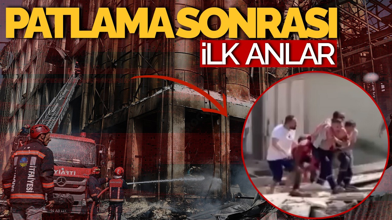 Patlama Sonrası İlk Anlar: Yaralı Taşıma Görüntüleri Ortaya Çıktı