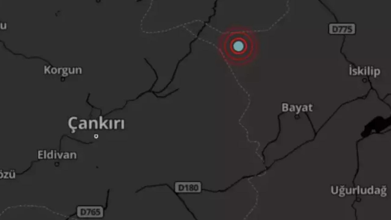 Çankırı'da 3.5 Büyüklüğünde Deprem Meydana Geldi