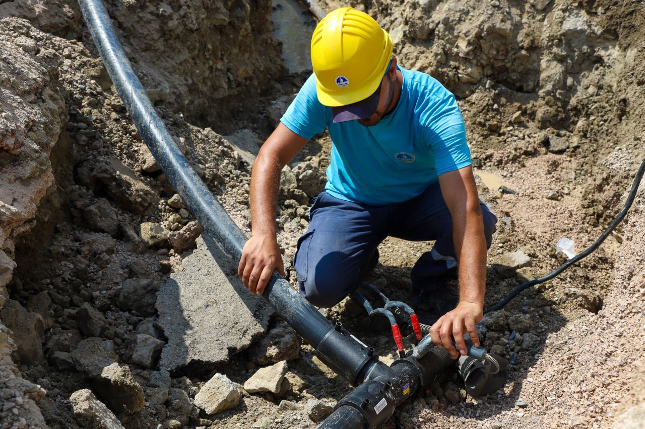 O Mahalle 2 bin metrelik altyapı hattına kısa sürede kavuştu - Sayfa 5