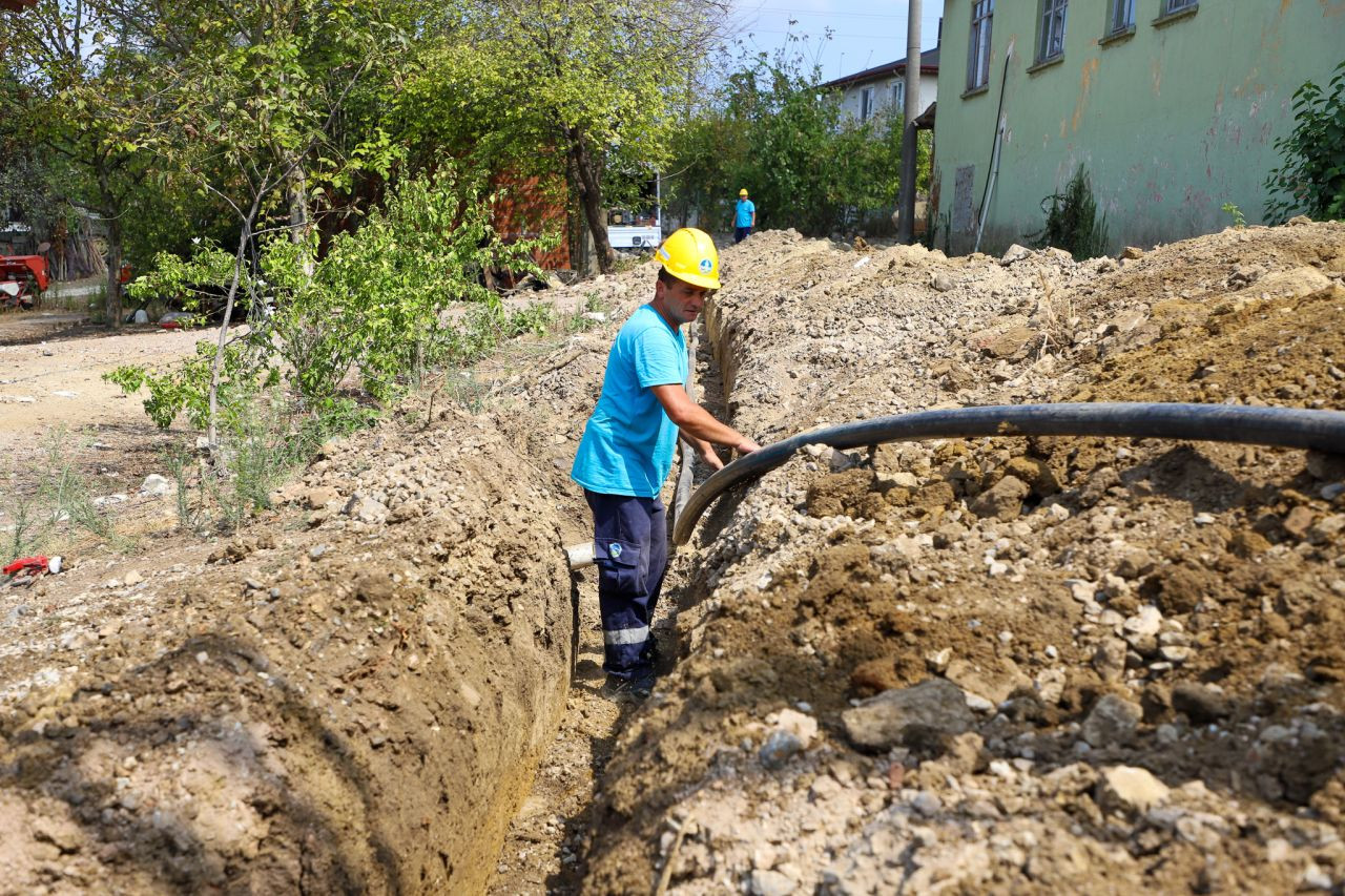 O Mahalle 2 bin metrelik altyapı hattına kısa sürede kavuştu - Sayfa 4