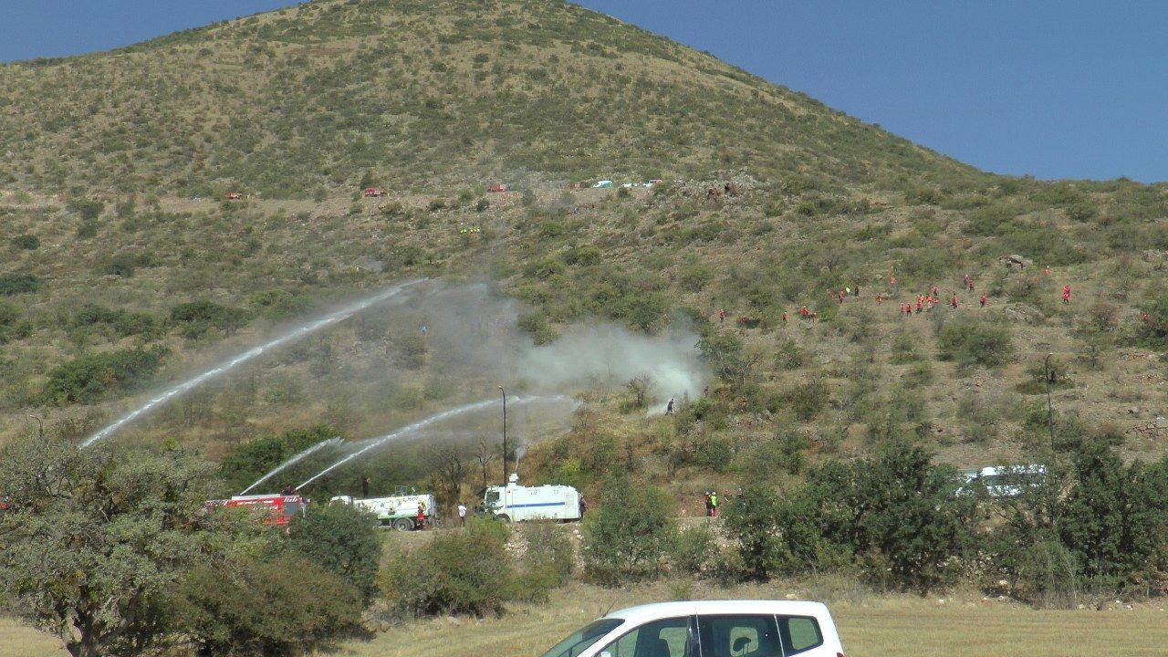 Dağ yangını tatbikatı gerçeğini aratmadı - Sayfa 3