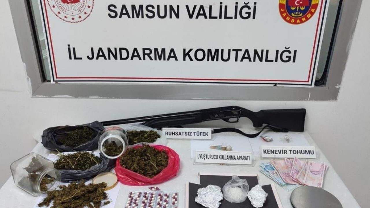 Samsun'da Uyuşturucu Operasyonunda 1 Kişi Gözaltına Alındı