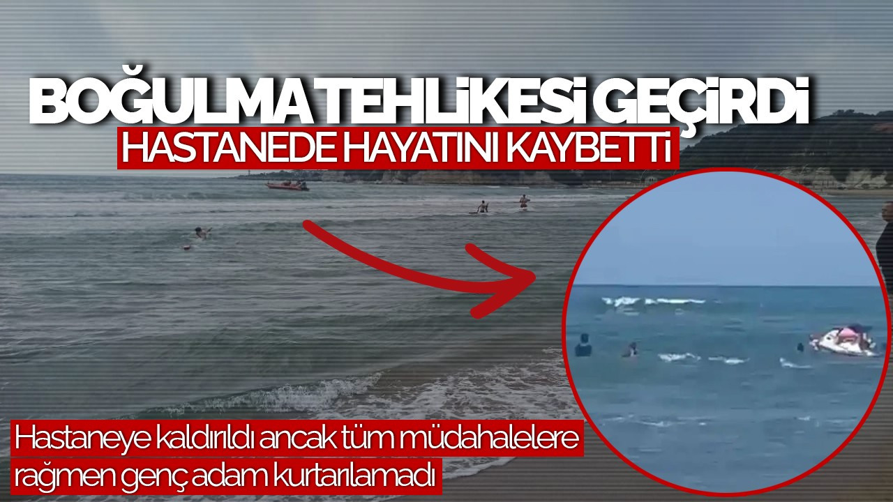 Kandıra'da Boğulma Tehlikesi Geçiren Genç, Hastanede Hayatını Kaybetti