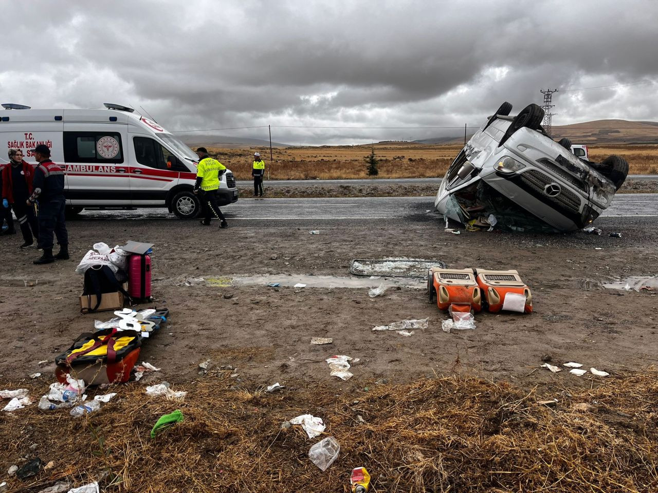 Nevşehir'de Turistleri Taşıyan Minibüs Takla Attı: 18 Yaralı - Sayfa 6